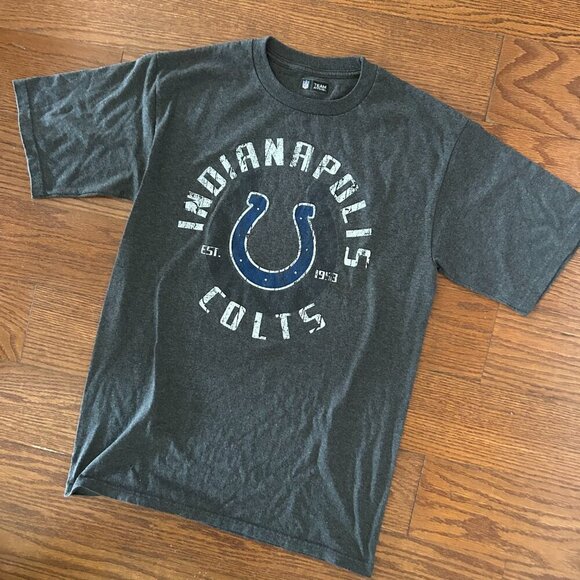 NFL Team Apparel Indianapolis Colts Football Short Sleeve Crew Tee Size Medium - Picture 2 of 8